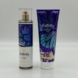 Bath & Body Works Butterfly Body Cream Gift Set NWT